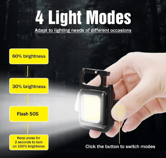 Cob Small Flashlight,