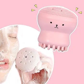 Facial Cleansing Octopus Massager. Face Scrubber For Women (Random Color)