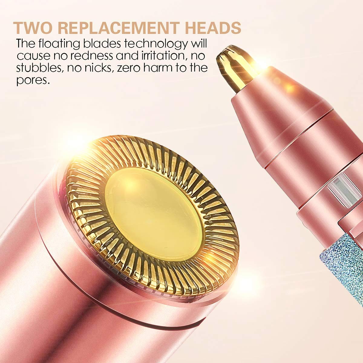 2in1 Electric Eyebrow Trimmer and Shaver